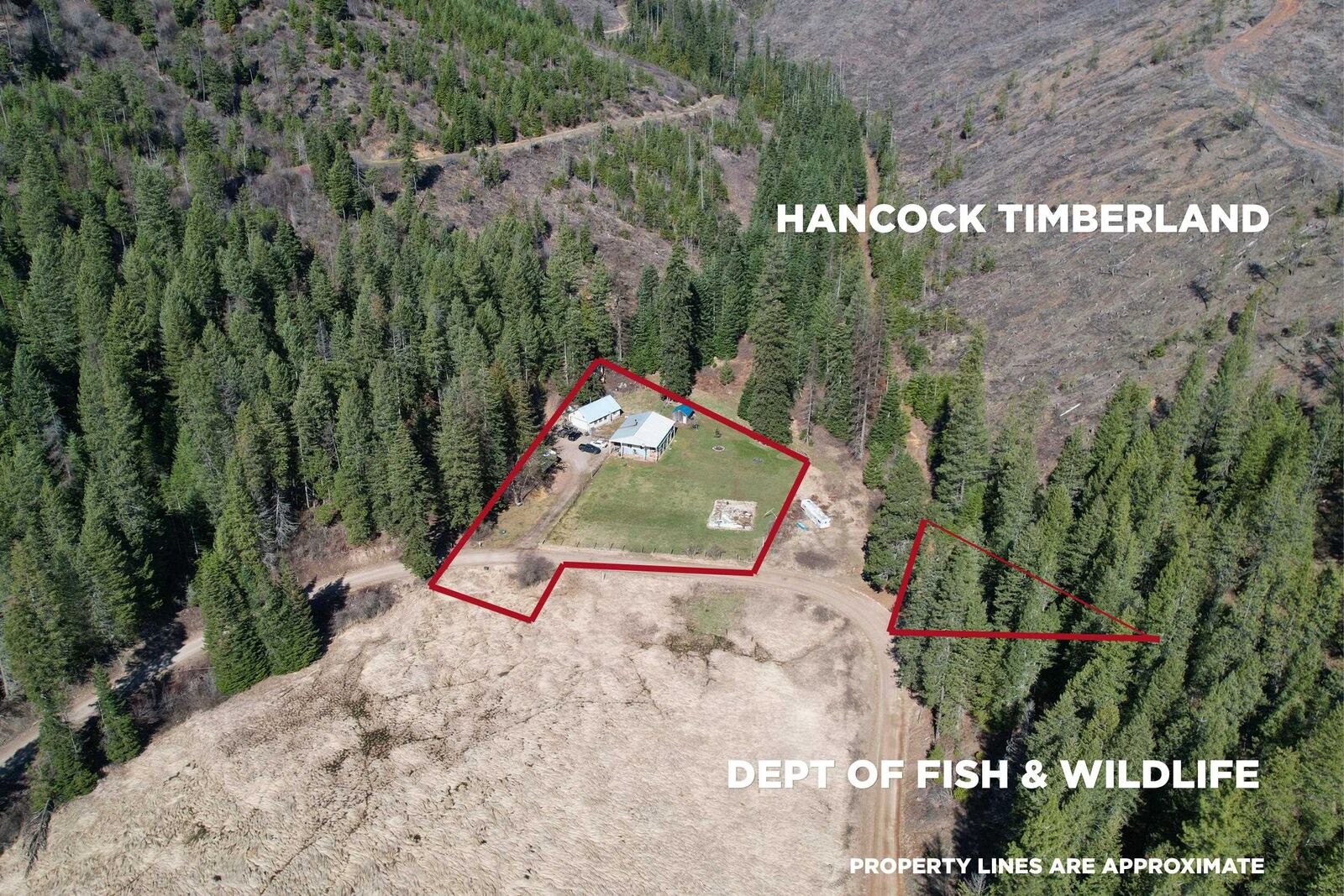 Property Photo: 4143 North Deer Lake Rd WA 99148
