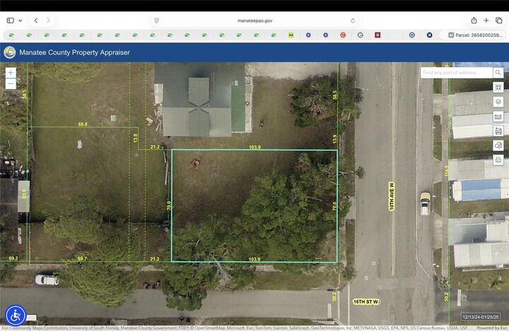 Property Photo: Lot 14 10th Avenue W FL 34221
