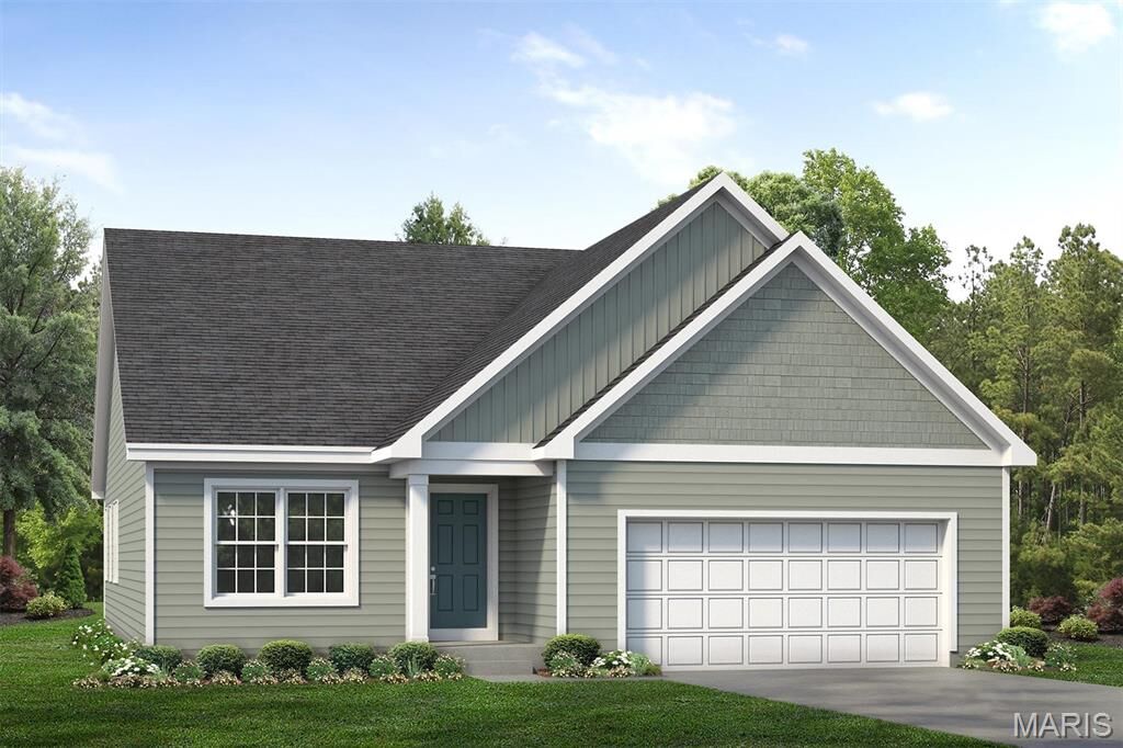 Property Photo:  1 The Hamilton Ii 2 Car At Strawberry Farms  MO 63376 