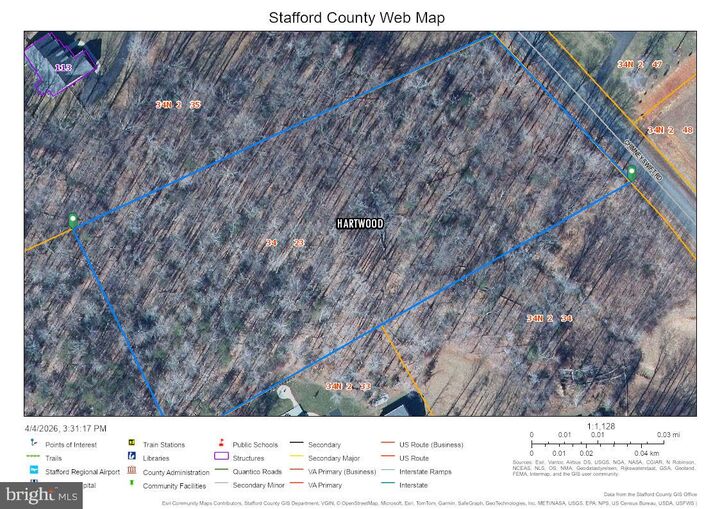 Property Photo:  105 Chimney Swift Road  VA 22405 