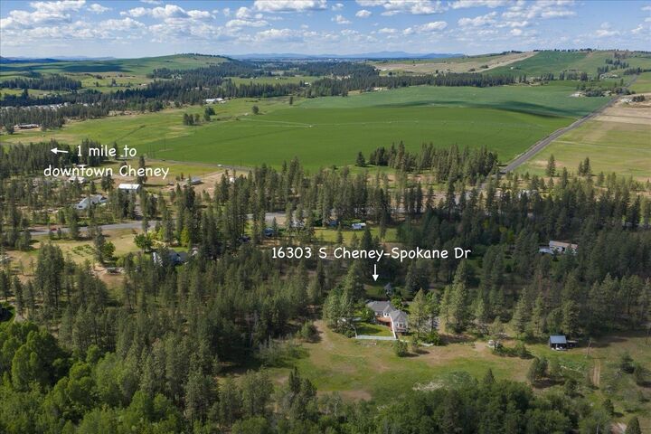 Property Photo:  16303 S Cheney-Spokane Rd  WA 99004 