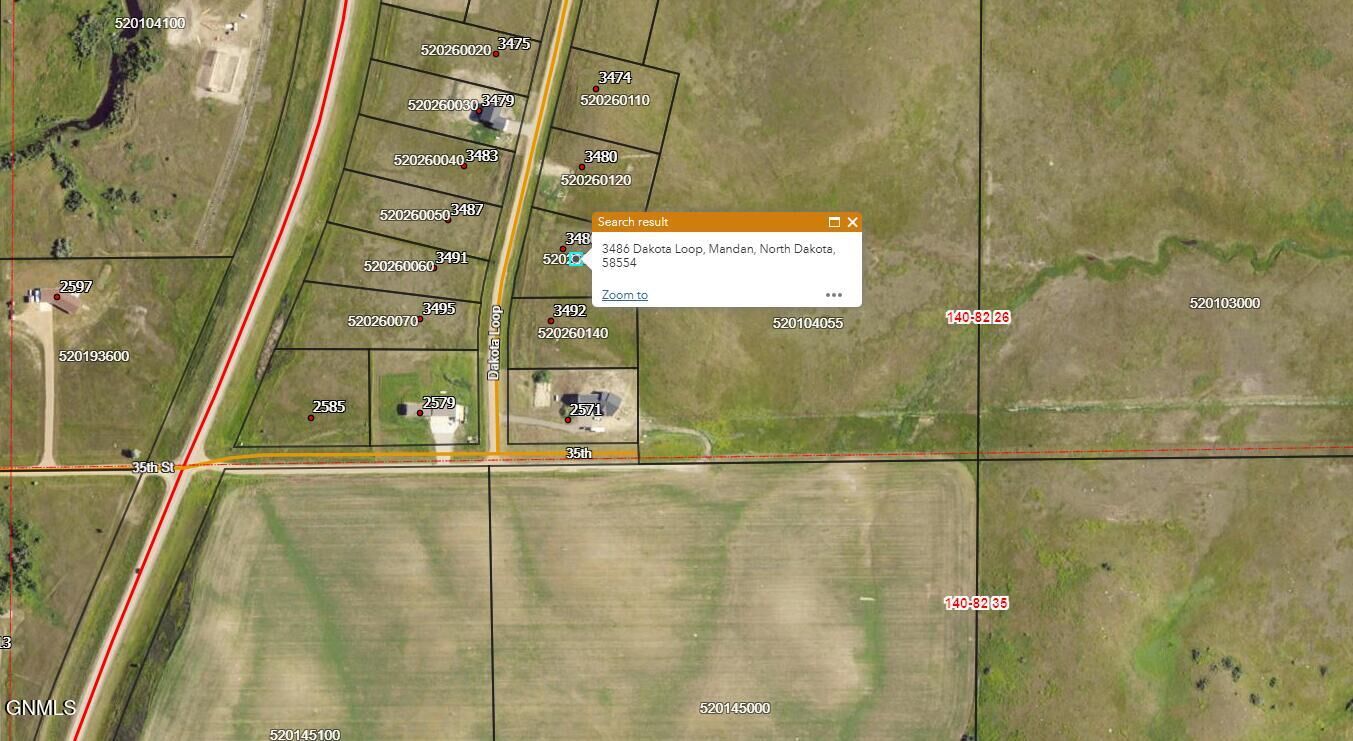 Property Photo: 3486 Dakota Lp ND 58554