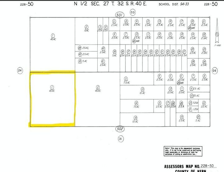 Property Photo:  Vic 255th St &Amp N/O Tamarack Ave  CA 93516 