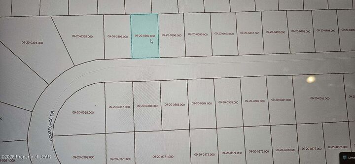 Property Photo: Ws Lot 397 Horseshoe Drive PA 18202