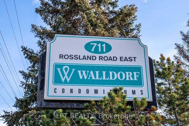 Property Photo: 711 Rossland Road E 505 ON L1N 8Z1