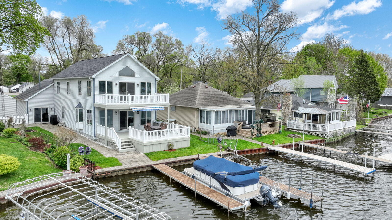 Property Photo:  217 N Lakeside Drive  MI 49254 