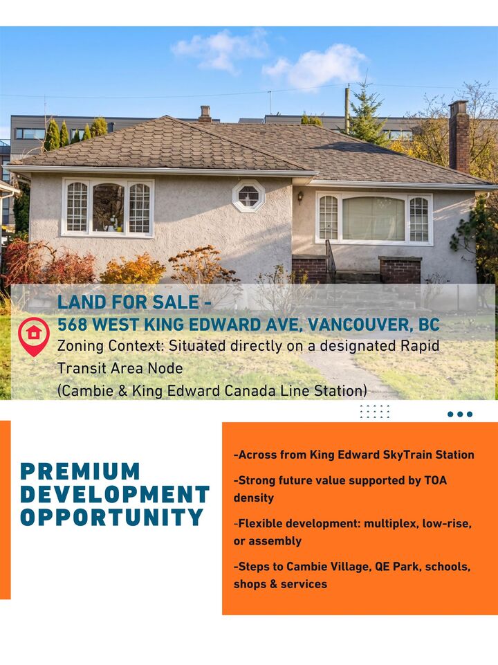 Property Photo: 568 W King Edward Avenue BC V5Z 2C3