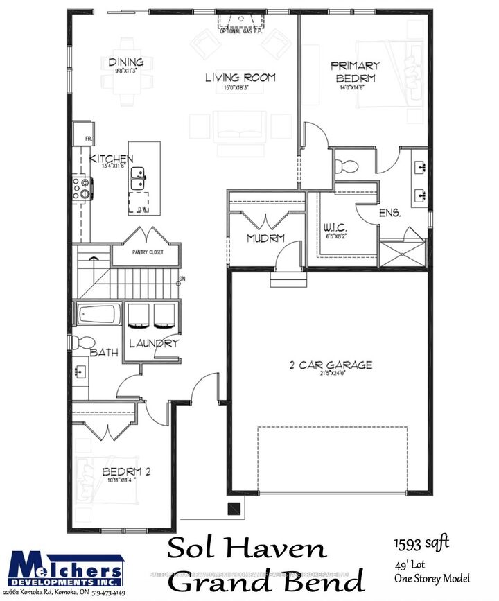 Property Photo: 87 Dearing Drive Lot #25 ON N0M 1T0