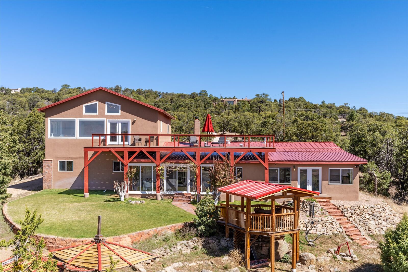 Property Photo: 7670 Old Santa Fe Trail NM 87505
