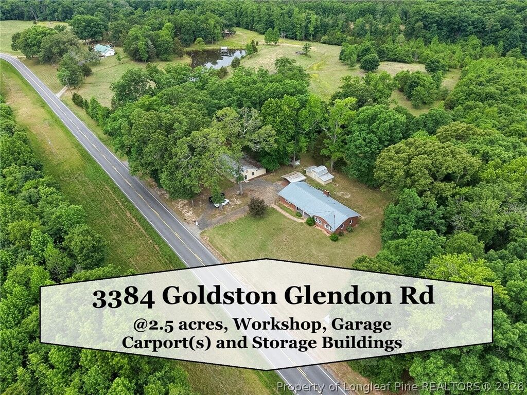 Property Photo:  3384 Goldston Glendon Road  NC 27252 