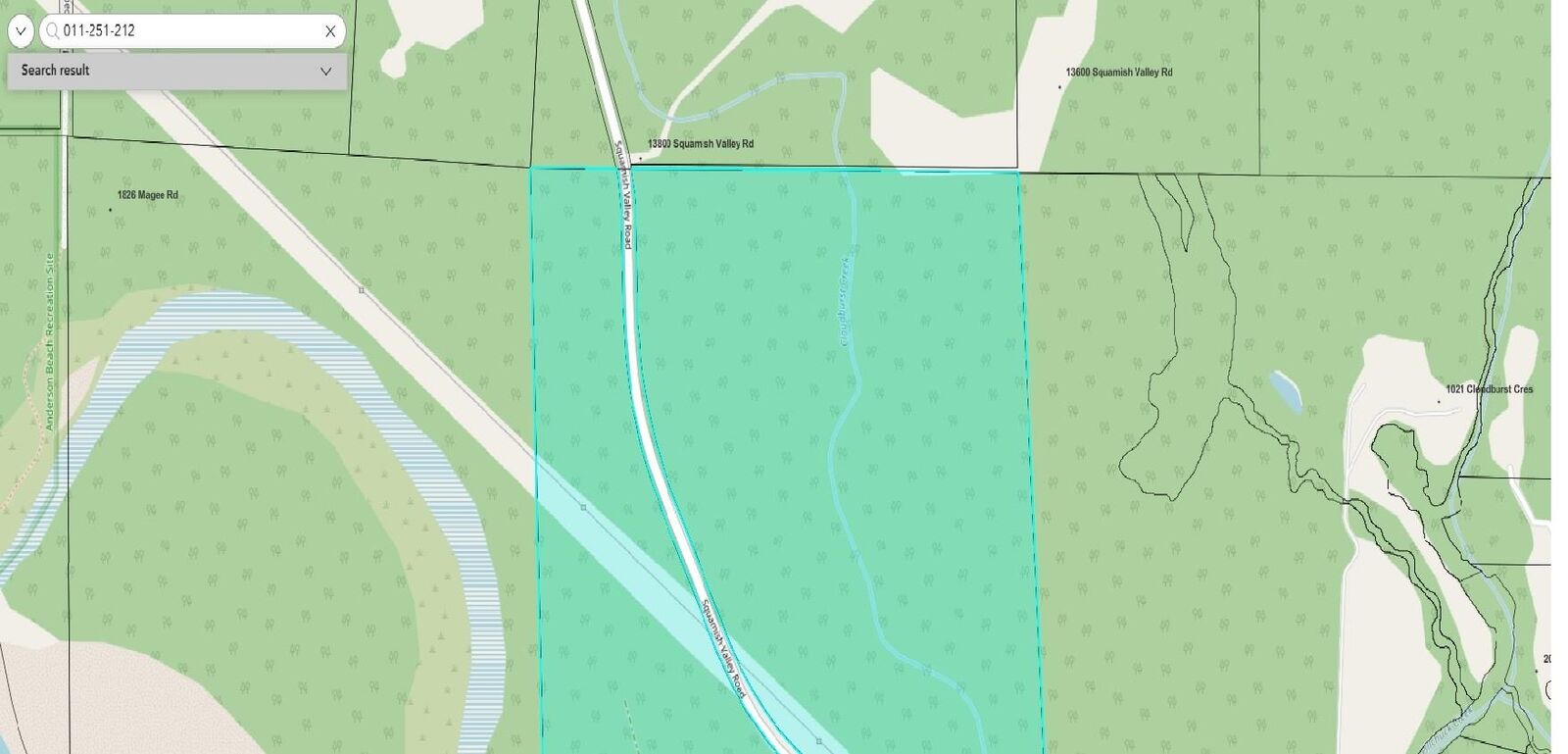 Property Photo: Dl 993 Squamish Valley Road BC V0V 0V0