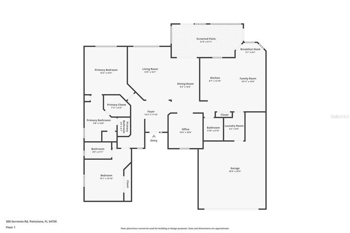 Property Photo:  300 Sorrento Road  FL 34759 
