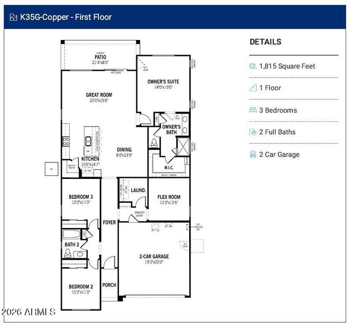 Property Photo:  2004 E Gordal Drive  AZ 85140 