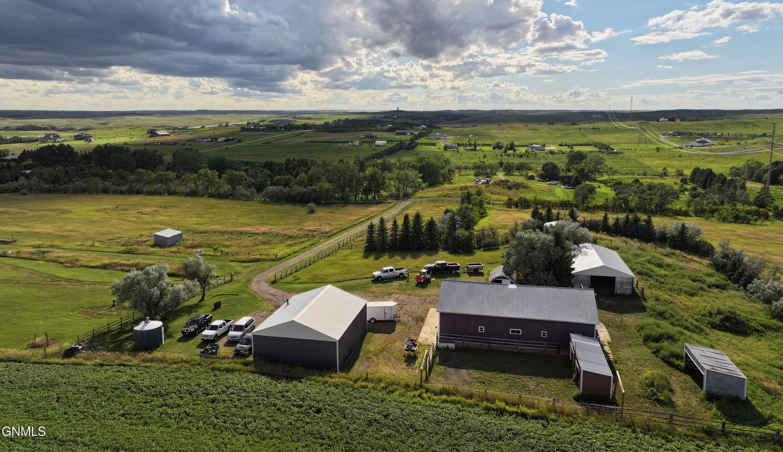 Property Photo:  3720 Roughrider Lane N - North 10 Acres  ND 58554 