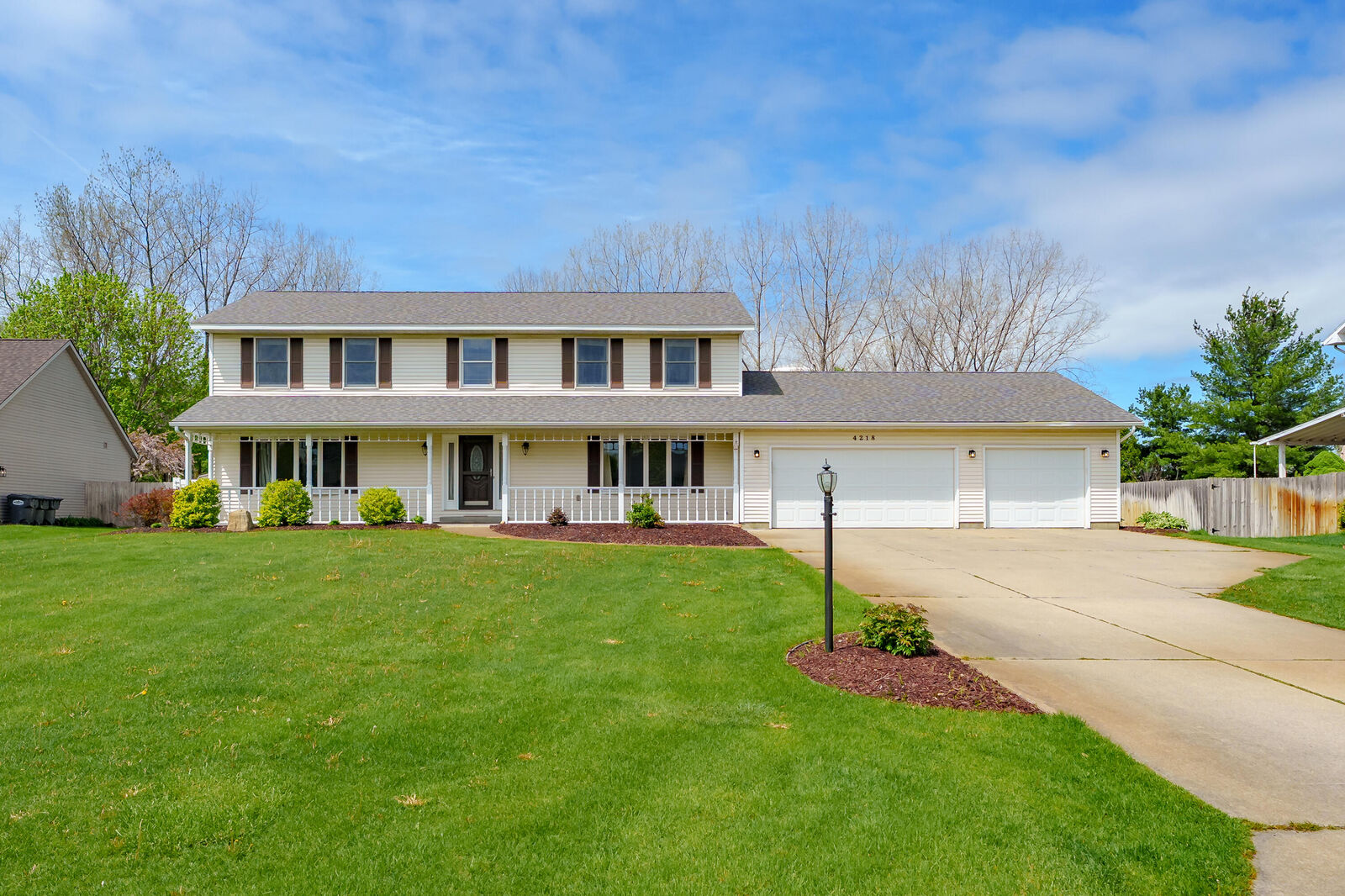 Property Photo:  4218 Courtney Street  MI 49085 
