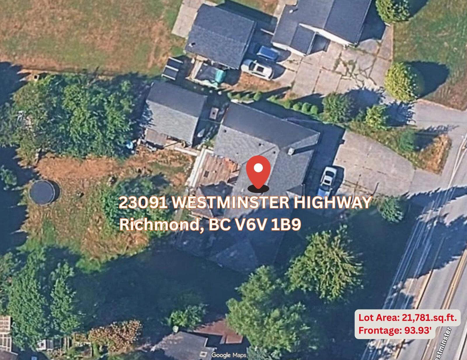 Property Photo: 23091 Westminster Highway BC V6V 1B9