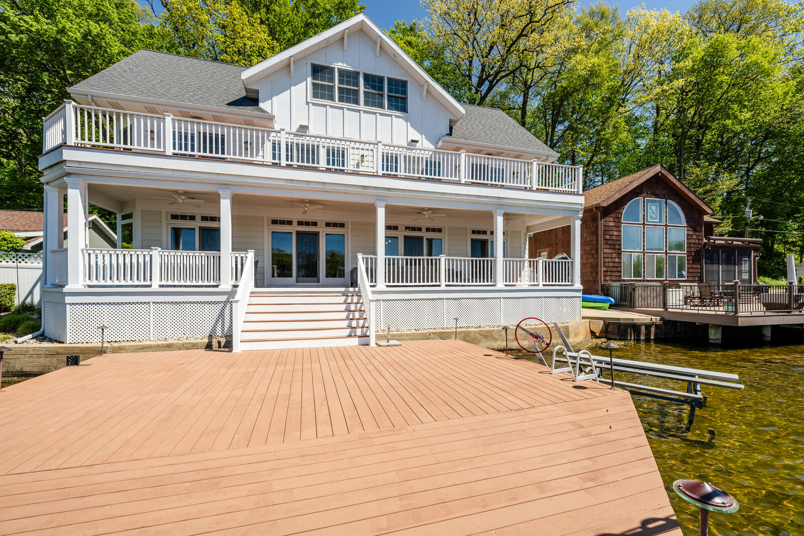 Property Photo:  8568 Lake Avenue  MI 49098 