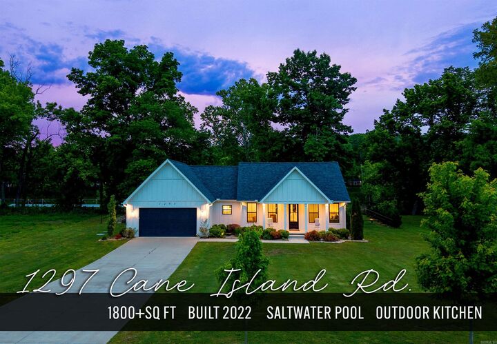 Property Photo:  1297 Cane Island Road  AR 72634 