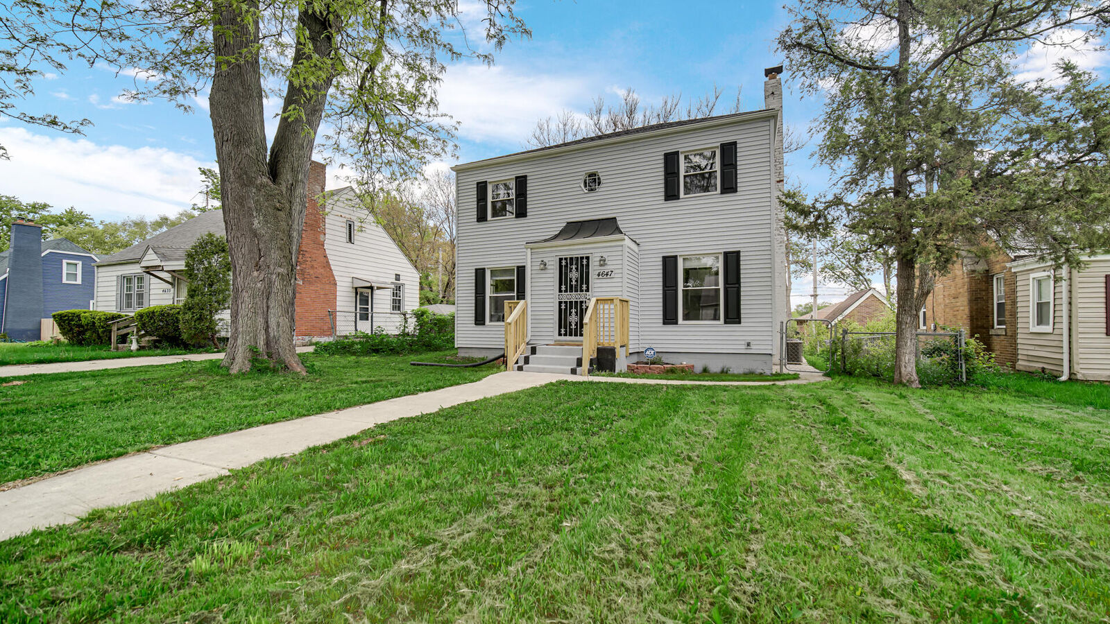 Property Photo: 4647 Harrison Street IN 46408