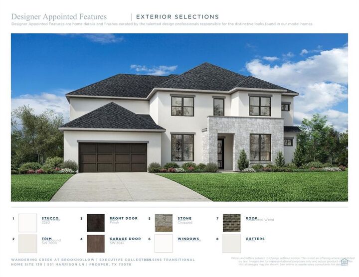 Property Photo:  551 Harrison Lane  TX 75078 