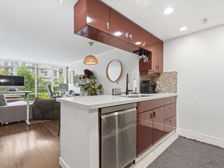 Property Photo: 1033 Marinaside Crescent 502 BC V6Z 3A3