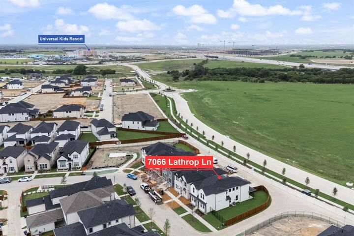 Property Photo: 7066 Lathrop Lane TX 75033
