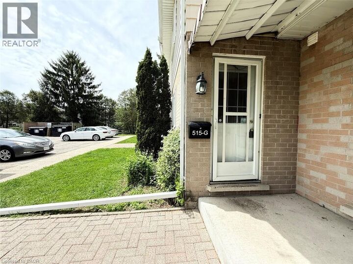Property Photo:  515 North Weber Street North G  ON N2L 4G1 