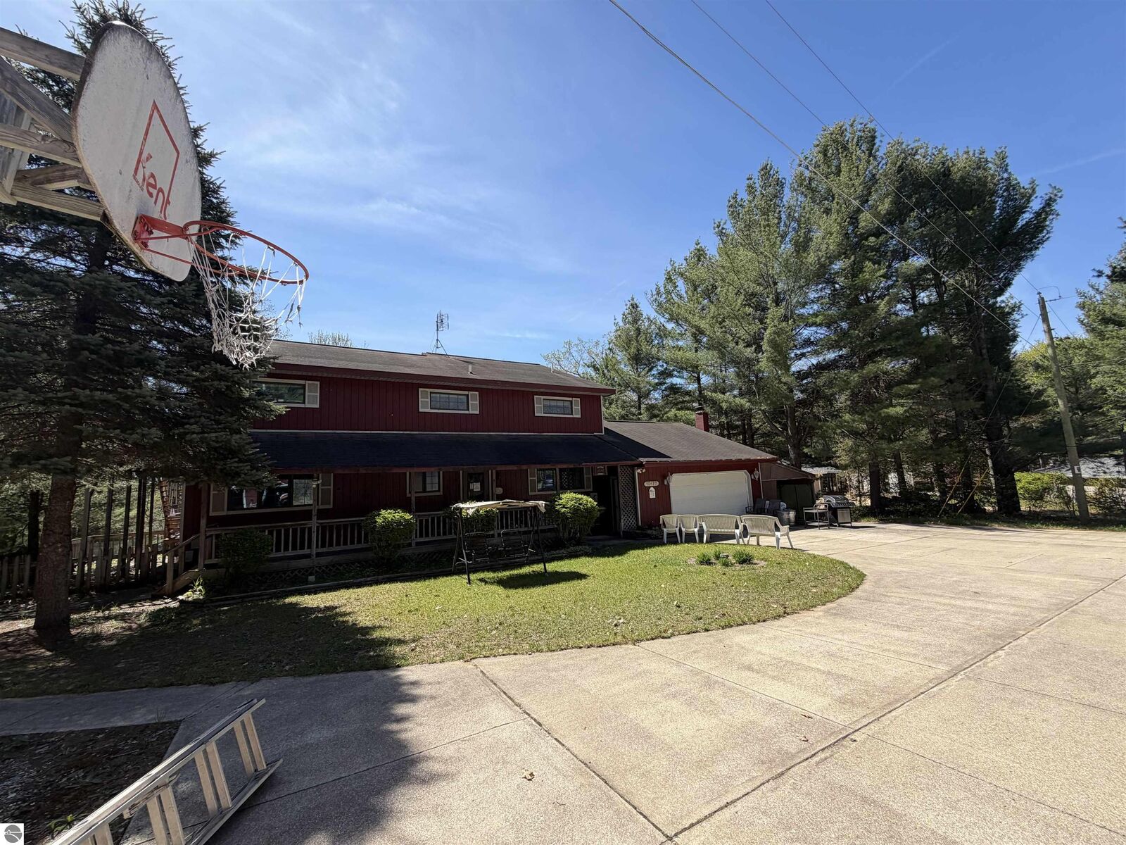 Property Photo: 10477 NE Black Bear Road MI 49646