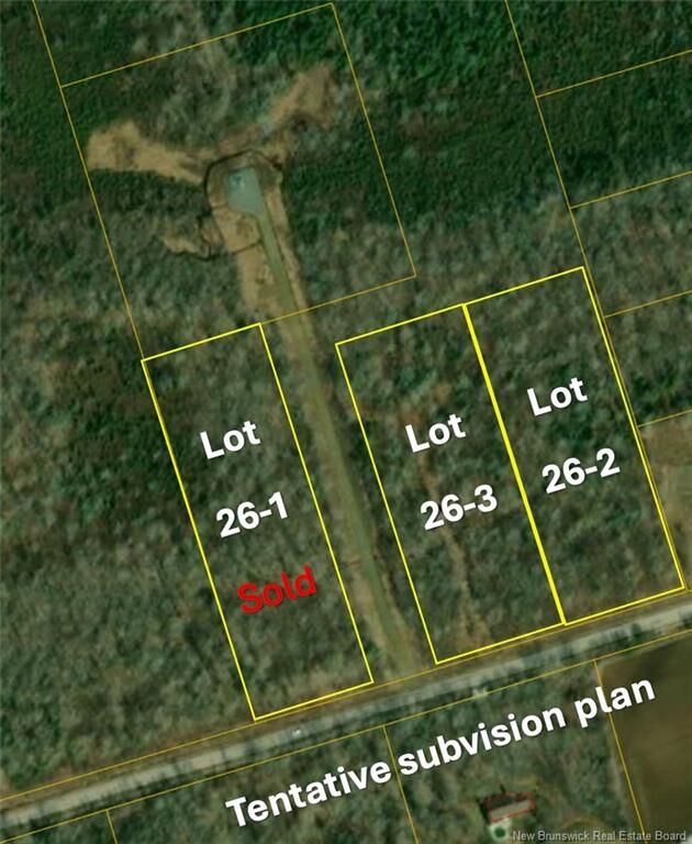 Property Photo:  Lot 26-2 Bateman Mill  NB E4P 2Z3 