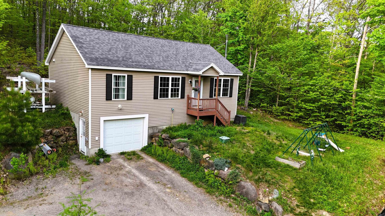 Property Photo:  381 N Hidden Lake Road  NH 03464 
