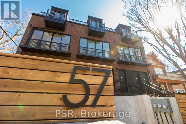 Property Photo: 57 Harriet Street C ON M4L 2G1