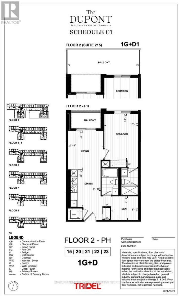 Property Photo: 858 Dupont Street 723 ON M6G 0C1