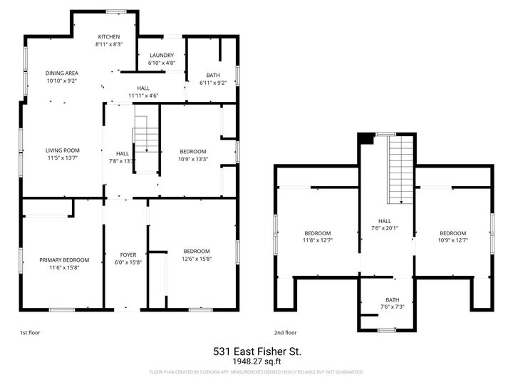 Property Photo:  531 E Fisher Street  NC 28144 