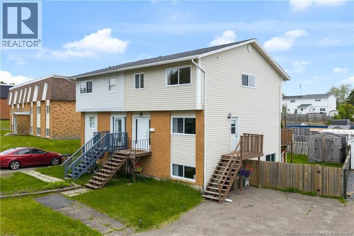 Property Photo: 547 Bonita Avenue NB E2J 3X5
