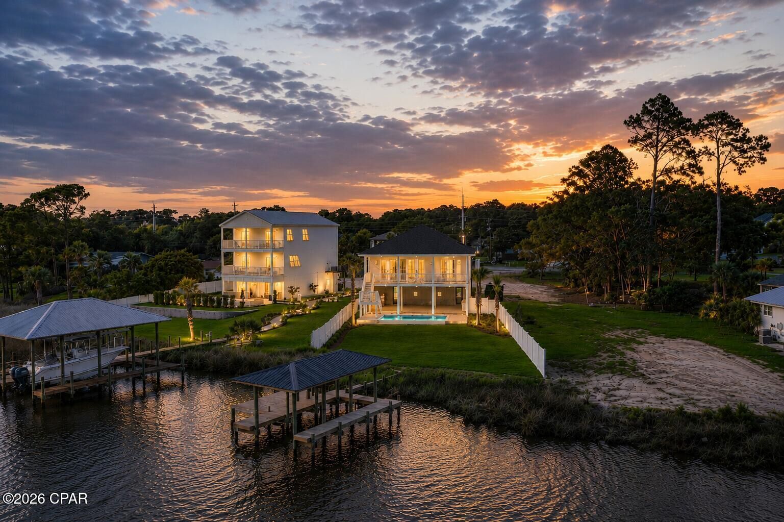 Property Photo:  8801 N Lagoon Drive  FL 32408 