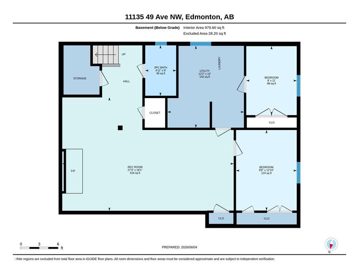 Property Photo:  11135 49 Avenue NW  AB T6H 0G5 