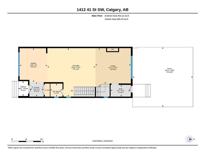 Property Photo:  1412 41 Street SW  AB T3C 1X6 