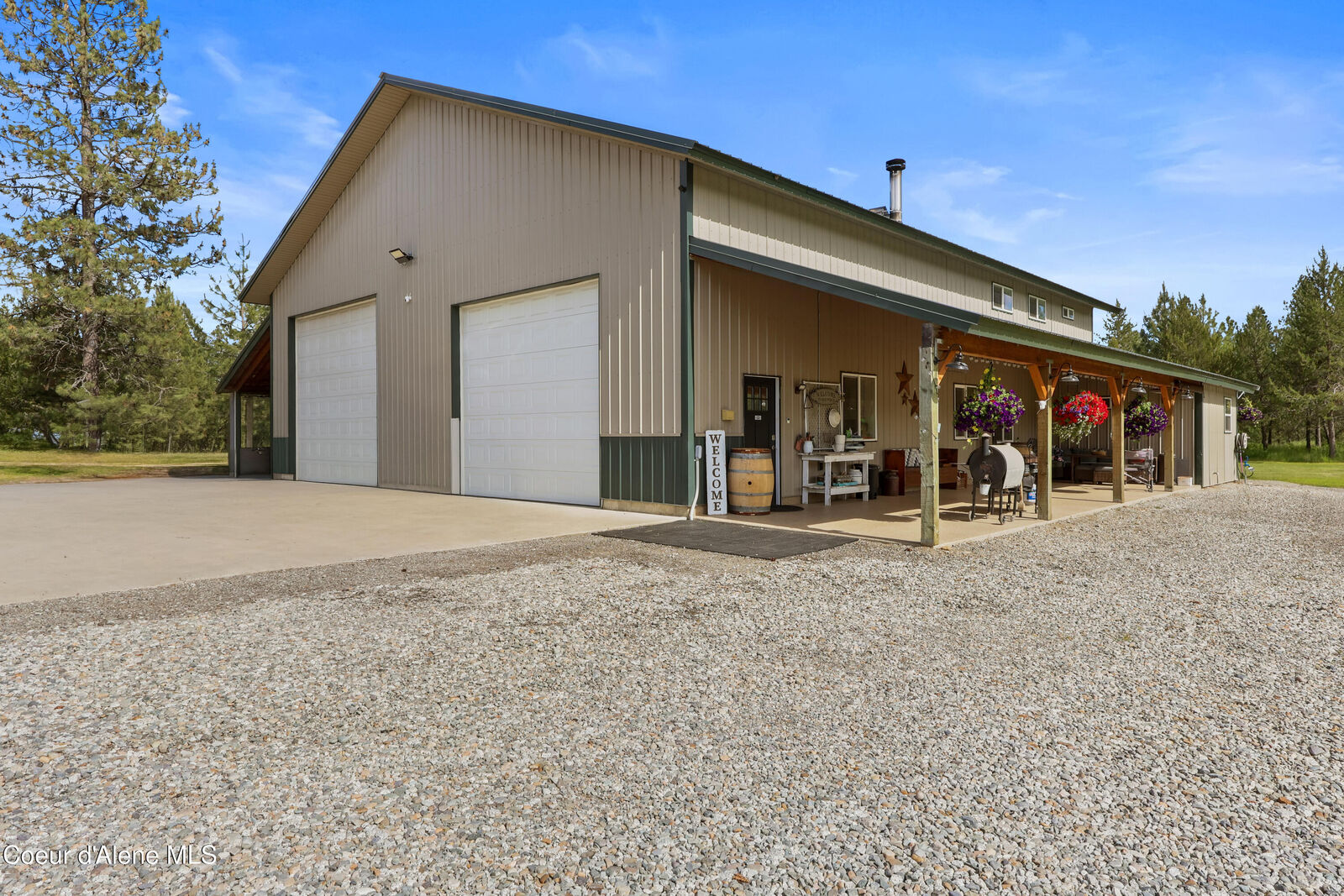 Property Photo: 8702 E Scout Trail Rd ID 83801