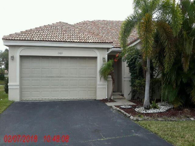 Property Photo: 1560 Orion Lane FL 33327