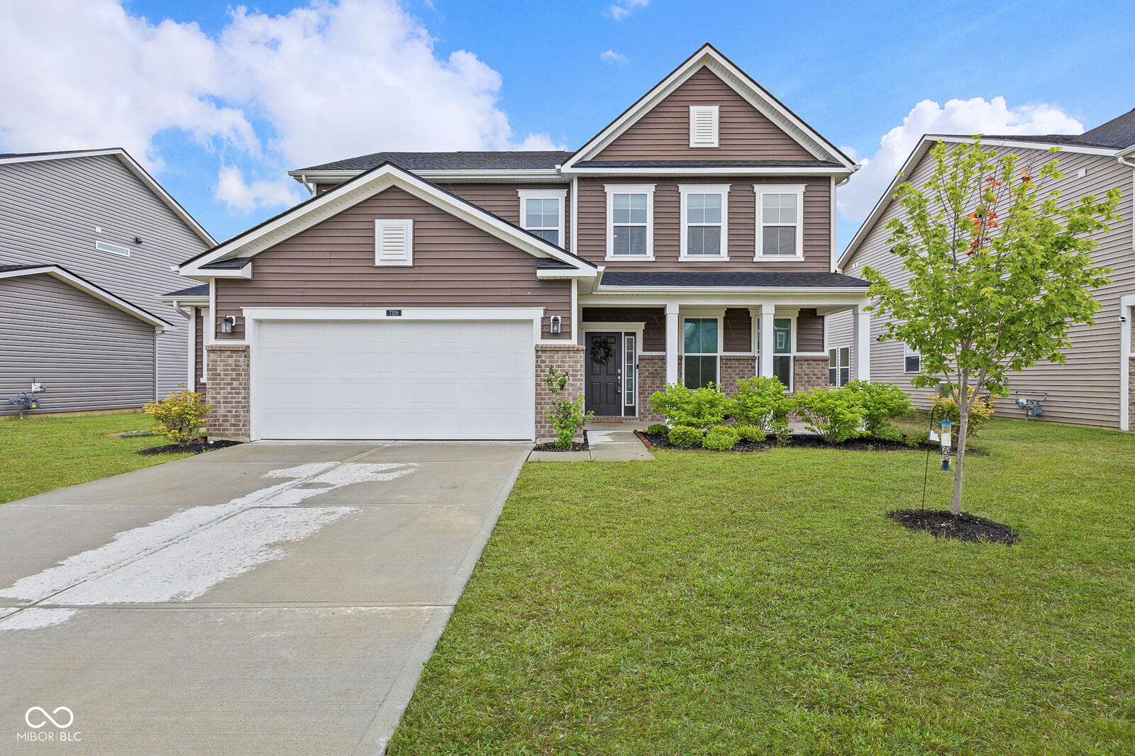 Property Photo:  7320 Deerberg Drive  IN 46259 