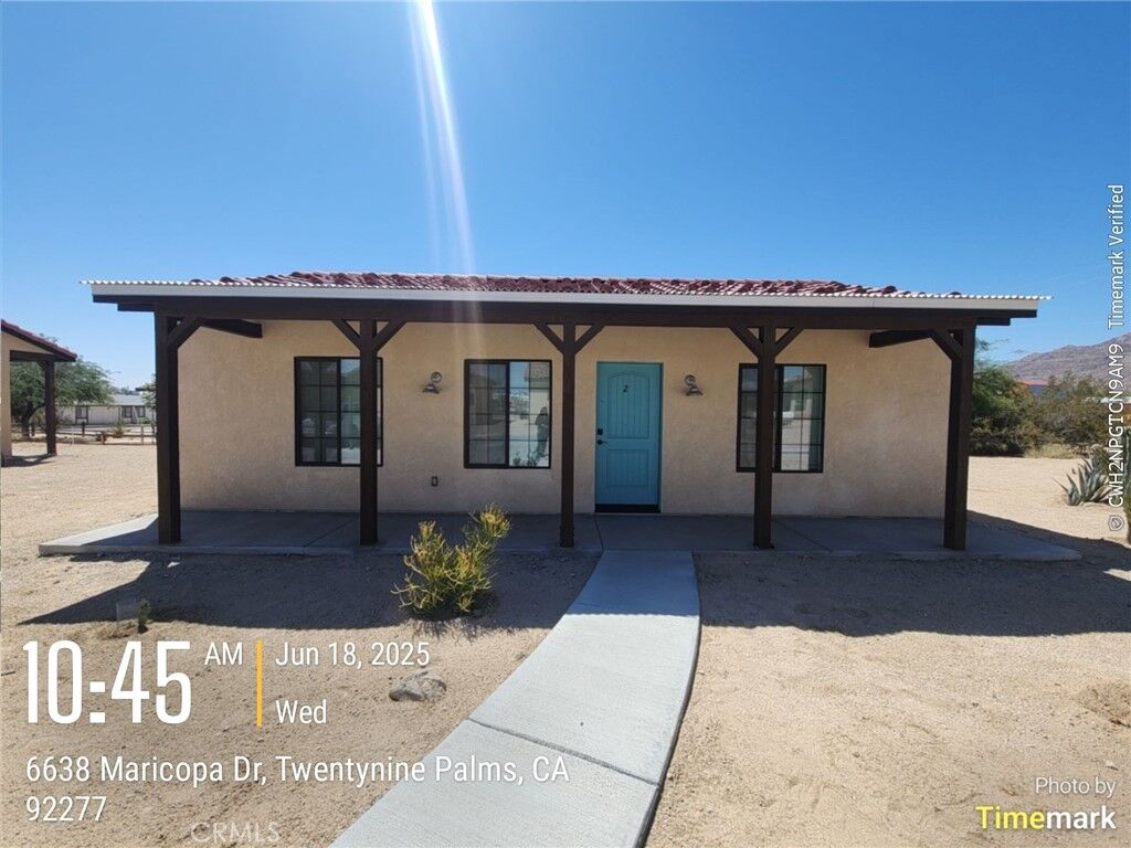Property Photo: 6638 Maricopa Drive 2 CA 92277
