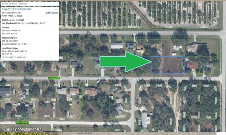 Property Photo:  1546 W Batavia Road  FL 33825 