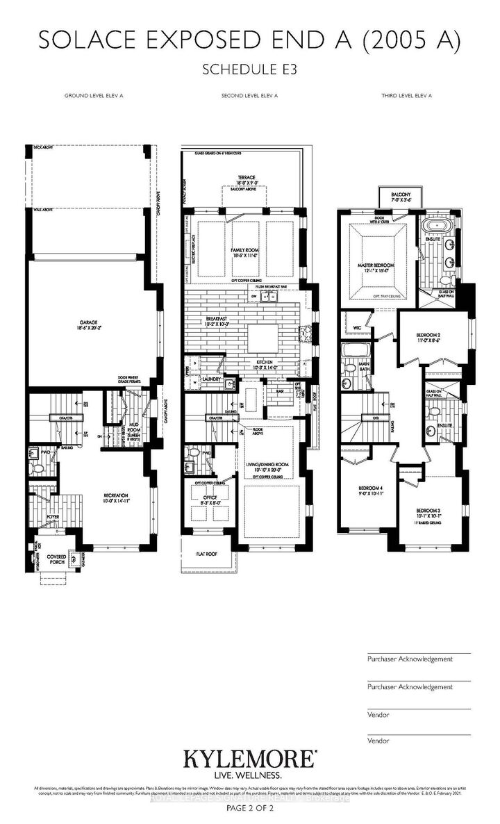 Property Photo: 23 Essence Lane ON L6C 2R3