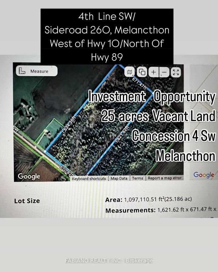 Property Photo:  257 4th Line Concession 4 SW Line  ON L9V 2C3 