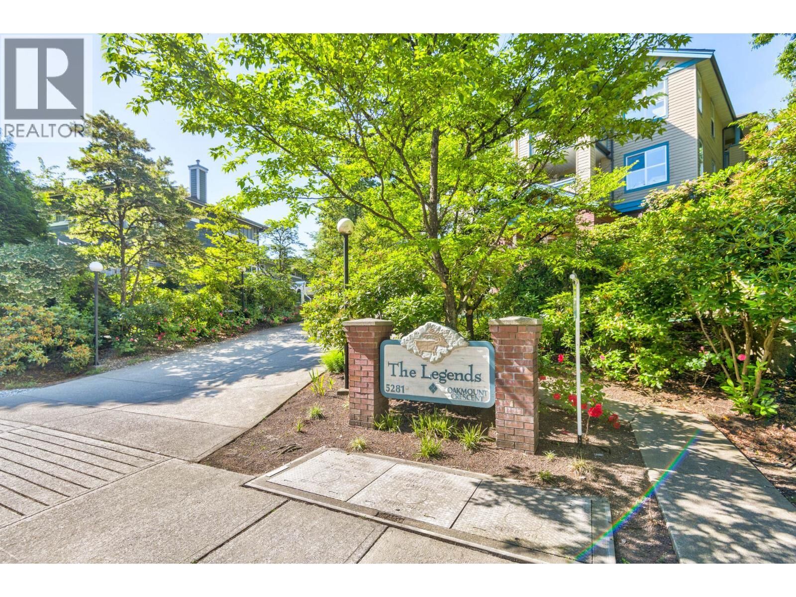 Property Photo:  5281 Oakmount Crescent 307  BC V5H 4S7 