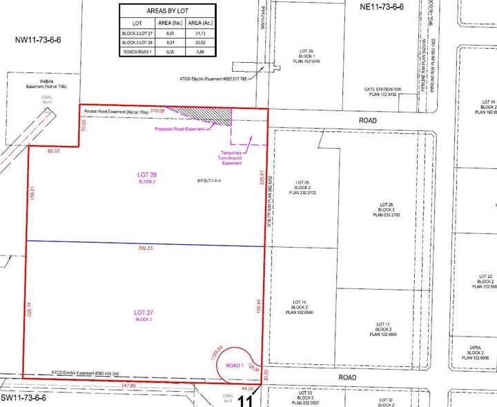 Property Photo: B2, L28 Pt NW-11-73-6-W6 Emerson Trail Industrial Pk Rd AB T0H 3C0