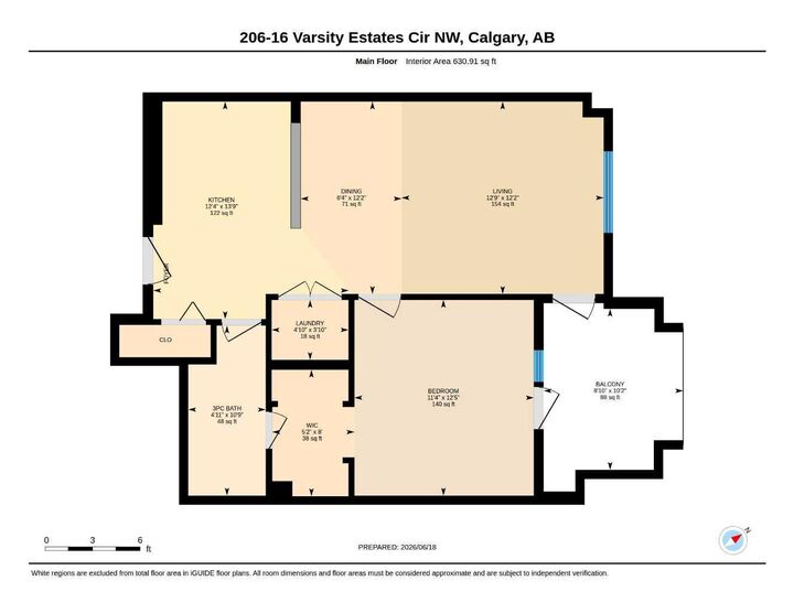 Property Photo:  16 Varsity Estates Circle NW 206  AB T3A 2C5 