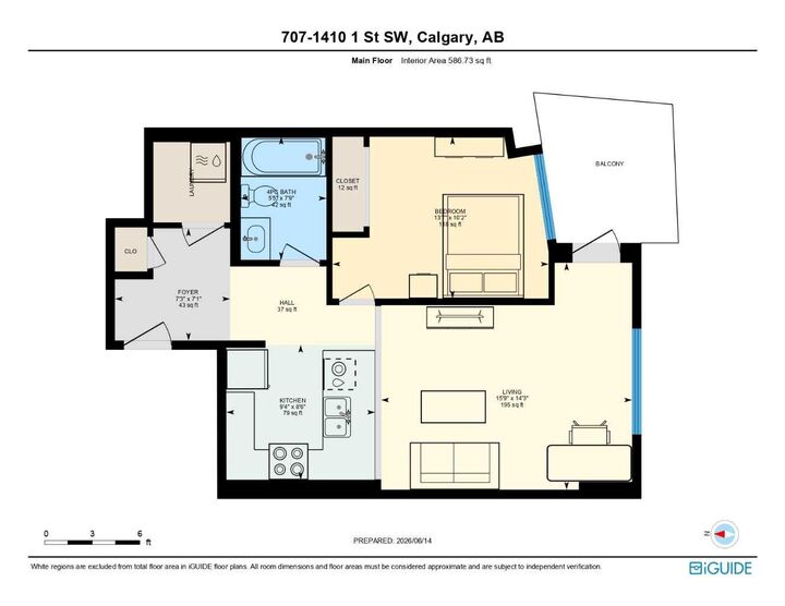 Property Photo: 1410 1 Street SE 707 AB T2G 5T7