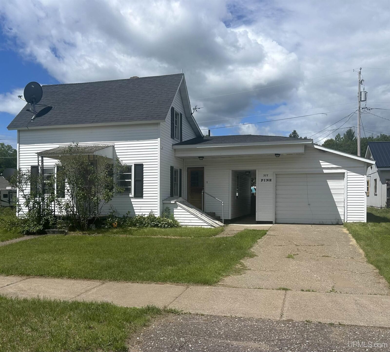 Property Photo:  377 Pine Street  MI 49879-9258 