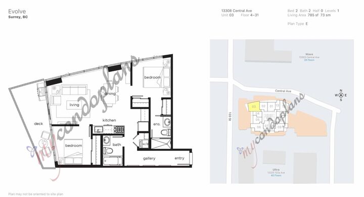 Property Photo: 13308 Central Avenue 1103 BC V3T 0M4